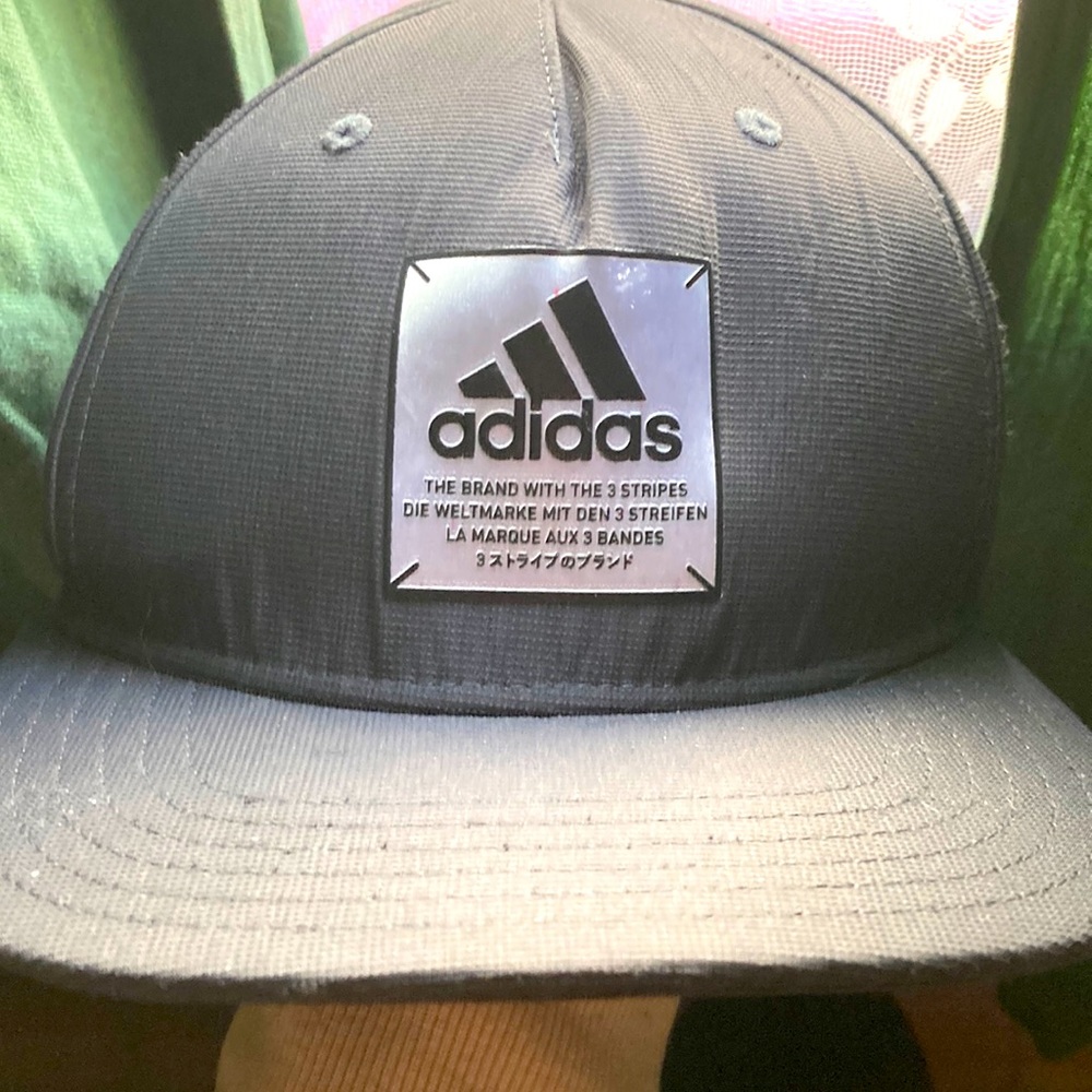 Adidas hat barley worn made out of polyester
